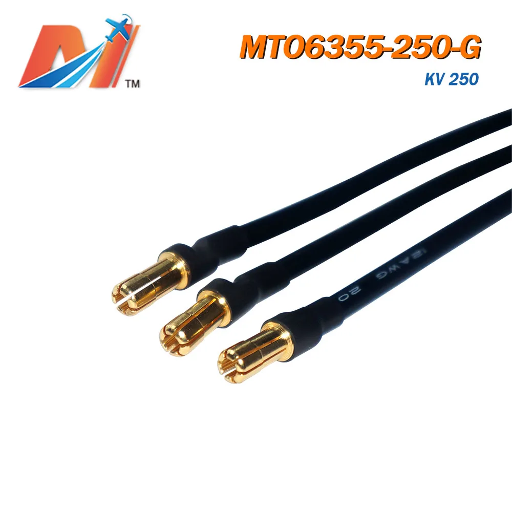 

Maytech 6355 Remote Control Airplane high torque brushless dc motor 250KV