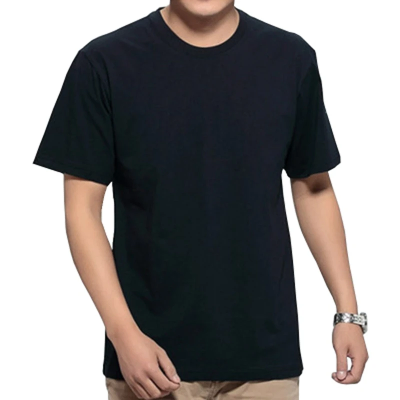 

Men's Big T-Shirt Large Size 15XL 14XL 13XL 8XL 9XL 10XL 11XL 12XL Short Sleeve Round Neck Loose Casual Black Gray White