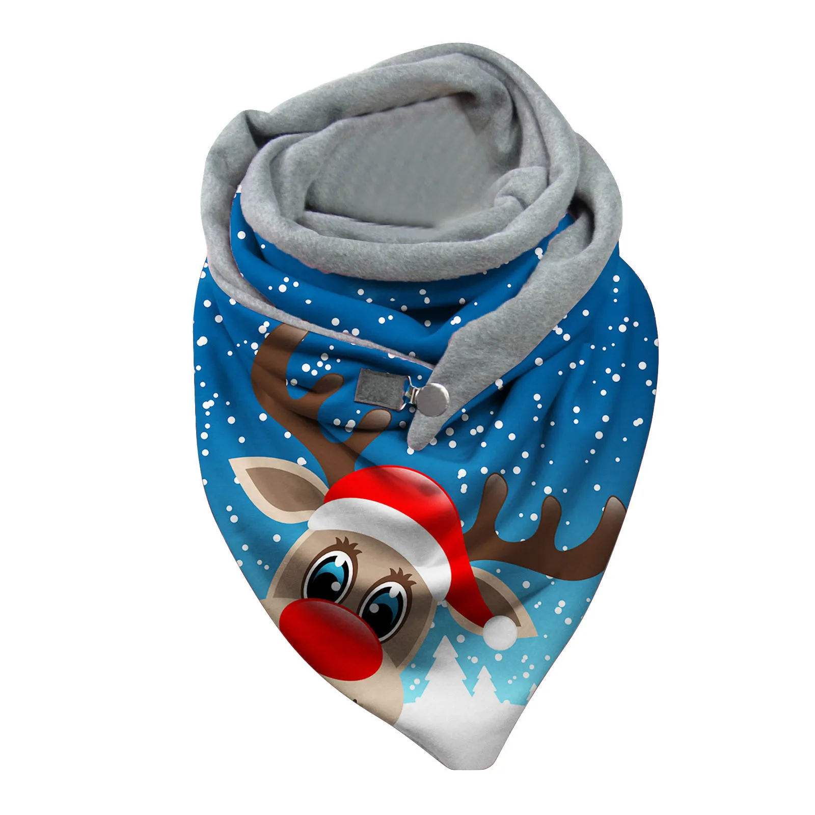 

Women's Scarf For Winter Warm Wraps Creative Cartoon Christmas Printing Soft Wrap Casual Warm Scarves Shawls Bufanda Para Mujer