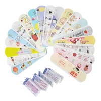 120pc cartoon ages waterproof adhesive aid kid wound plaster first aid hemostasis aid sterile stiers for children