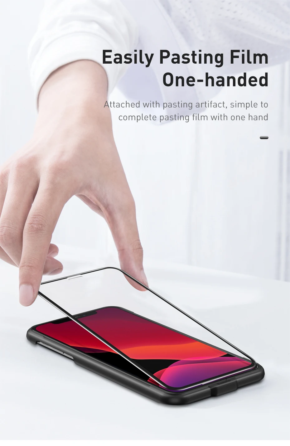 Baseus 0,3 мм Защита экрана для iPhone 11 11pro 11pro MAX анти-синий светильник HD закаленное стекло полное покрытие защитное стекло