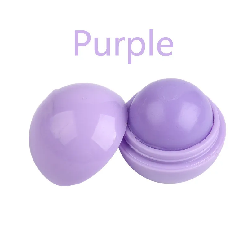 1PC Natural Plant Lip Balm Cute Makeup Women Long Lasting Nutritious Winter Protect Lips Cosmetics Ball Shaped |