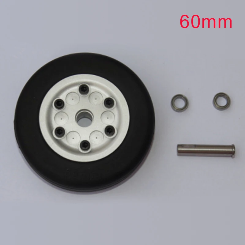 Электрическое тормозное колесо для RC самолета турбины Jet 40 мм/45 мм/50 мм/55 мм/60 мм/63