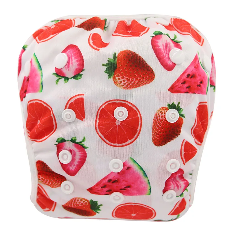 Водонепроницаемые подгузники Ohbabyka регулируемые детские для плавания в стиле