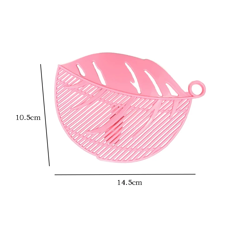

Snap-on Leaf Shape Drain Board Retaining Rice Vegetable Noodle Plastic Filter Block Rice Cleaning Strainer Gadgets Kitchen Tool