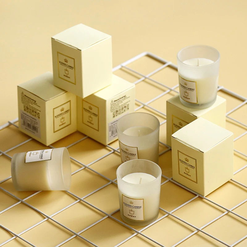 Скандинавские ароматизированные свечи лимон лаванда роза украшение для дома