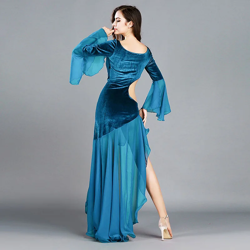 Женское платье для танца живота в восточном стиле юбка выступлений на сцене