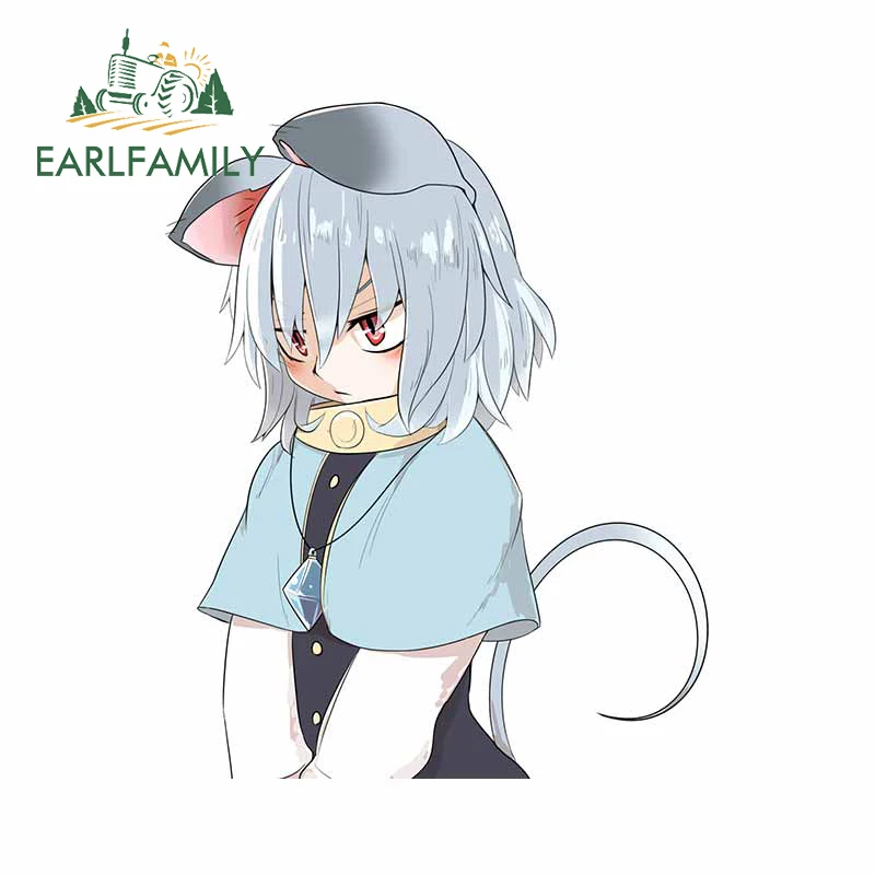 EARLFAMILY 13 см x 10 4 для Nazrin Touhou Project Автомобильная наклейка Водонепроницаемая аниме