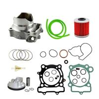 motorcycle engine part air cylinder kit piston gasket oil filter accessories std 77mm accessories for kawasaki kxf250 kxf 250