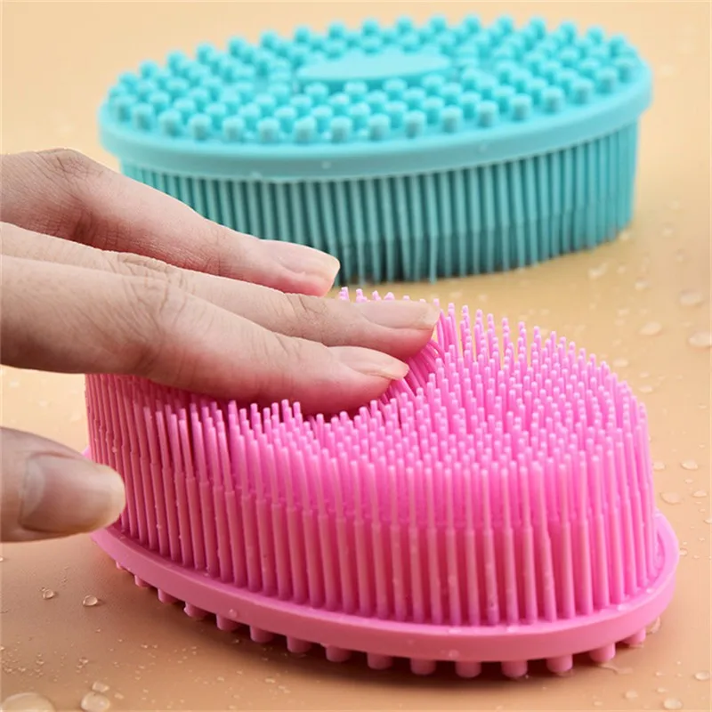 Силиконовая насадка для тела щетка массажа головы гребень-шампунь расческа