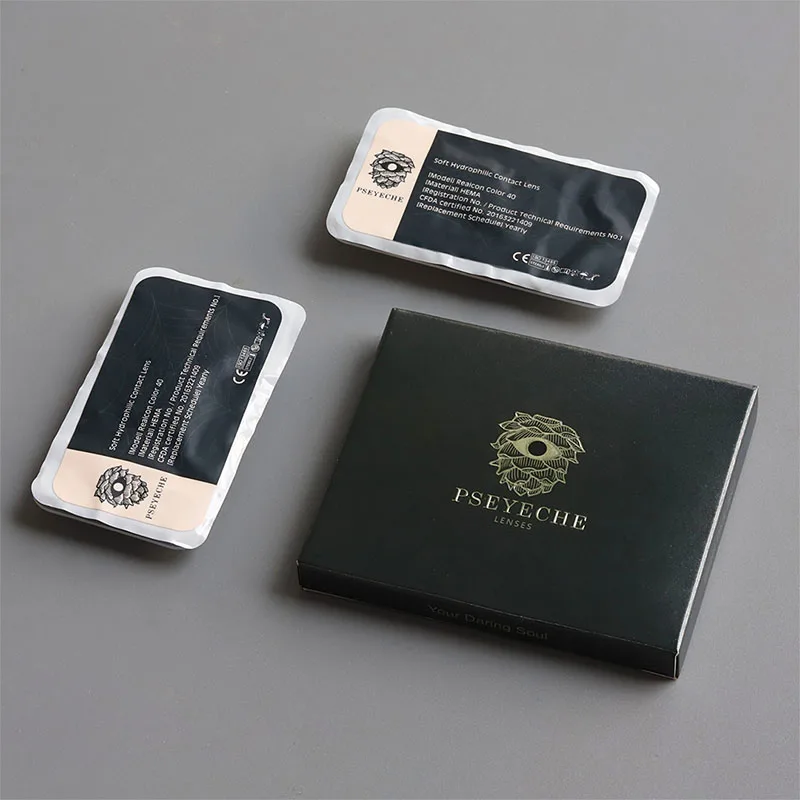 Контактные линзы для коррекции зрения при близорукости по рецепту Хэллоуина с