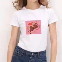 graphic t shirts at a loss short sleevet shirts kawaii summer horse print oversized fashion 90s top tees streetwears