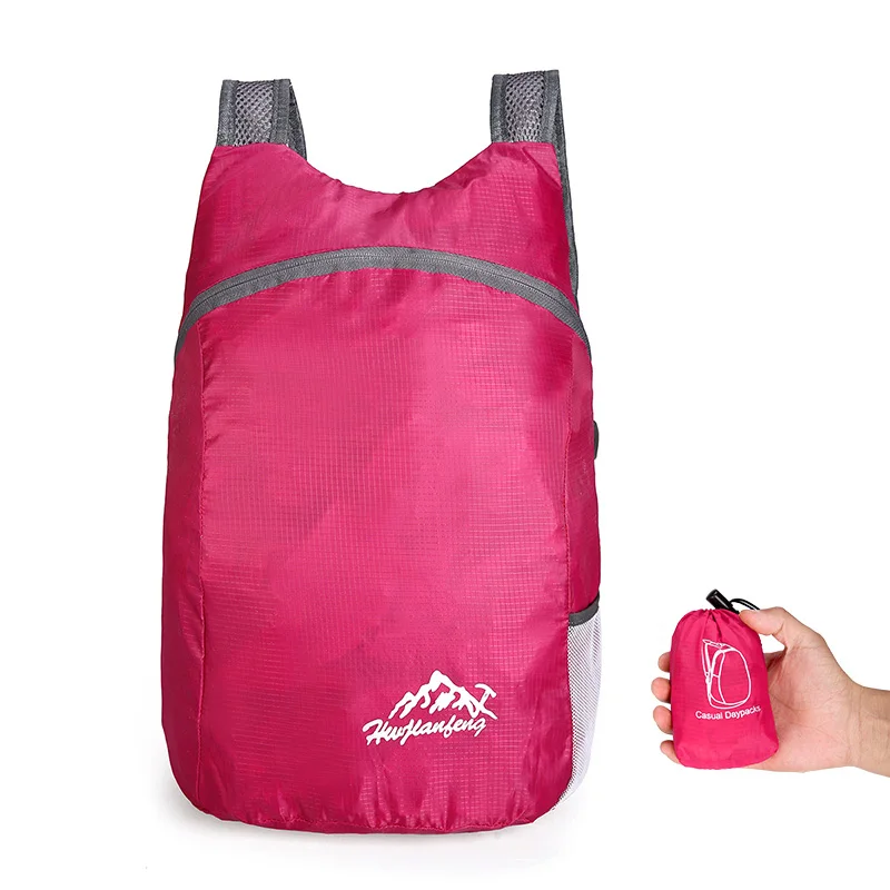 

Lightweight Packable Backpack Foldable ultralight Outdoor Folding Backpack Travel Bag Sports for Men Women