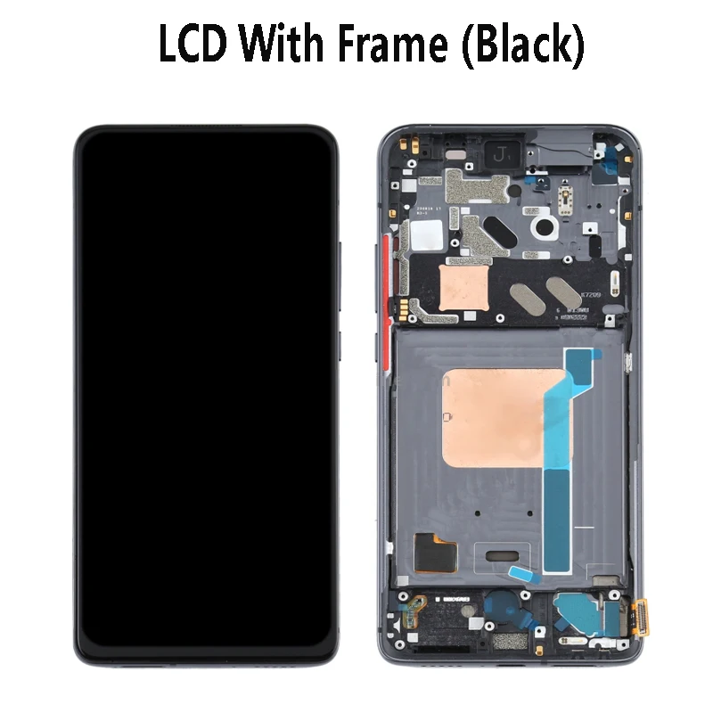 Original pantalla LCD de montaje de digitalizador con pantalla t&aacute;ctil con marco de 6,67 "para Xiaomi Redmi K30 Ultra M2006J10C piezas de repuesto-4