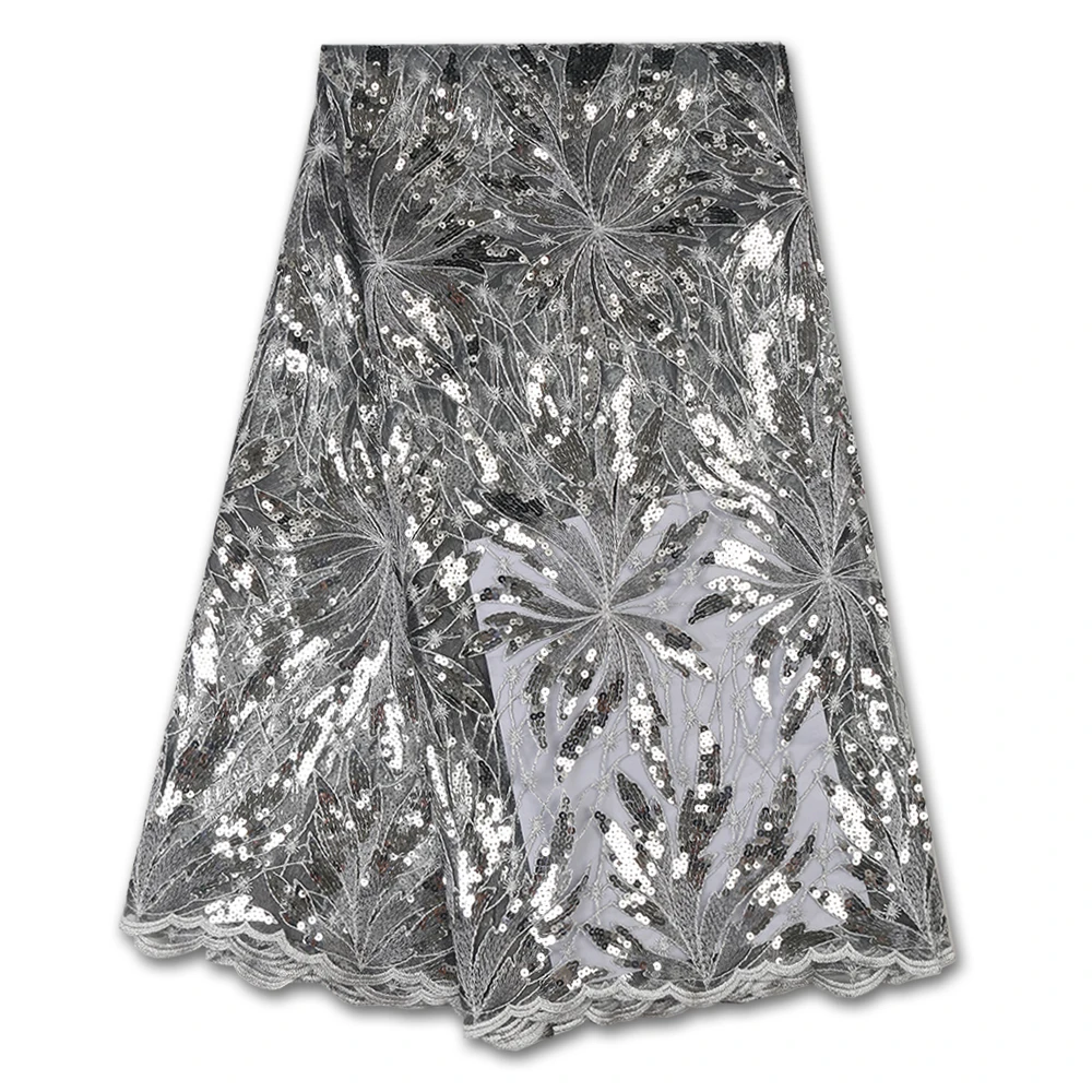 Французский нигерийский Тюль кружевная ткань Африканская 2020 Высокое качество