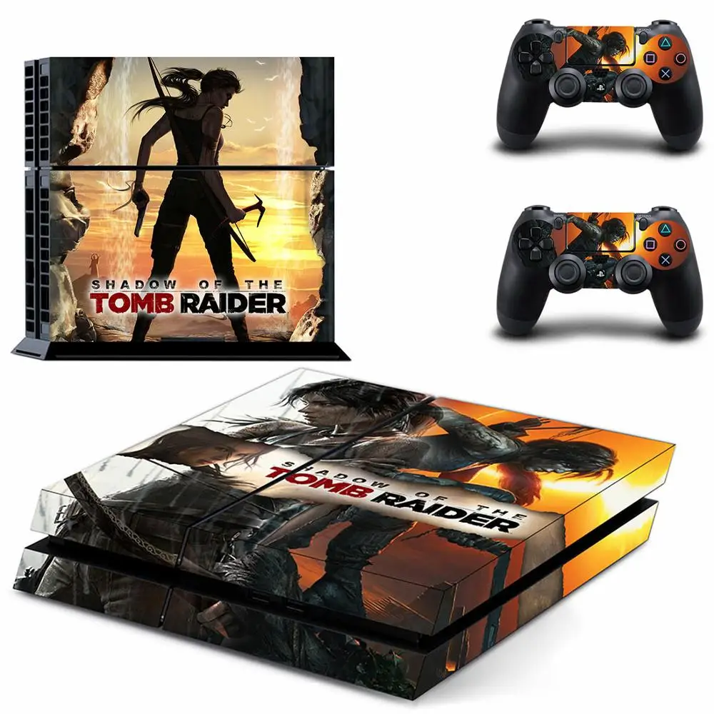 Расхитительница PS4 Стикеры s Play station 4 кожи PS наклейка кожного покрова для Игровые