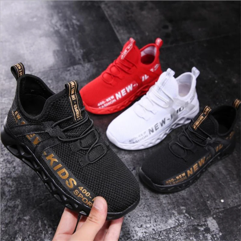 Kids Shoes Boys Girls Sneakers Air Mesh Casual Sport Walking Shoes New Children Running Sneakers 4 5 6 7 8 9 10 11 12 Years Old