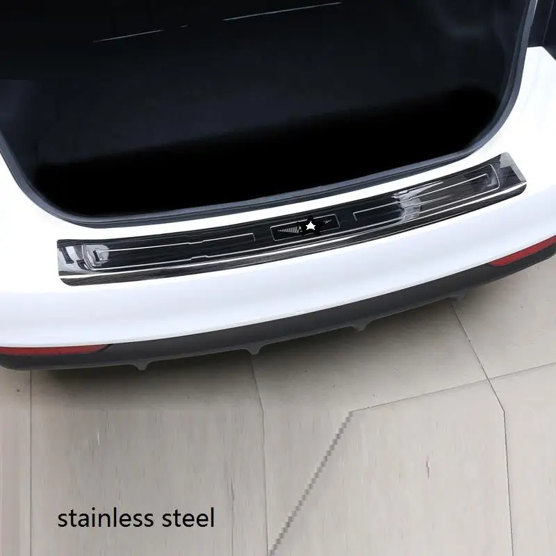 Автомобильный авто модифицированный хром Automovil багажник задние панели ножная