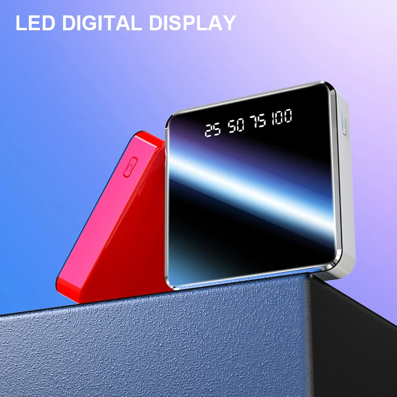 Внешний аккумулятор со светодиодным дисплеем 6000 мАч