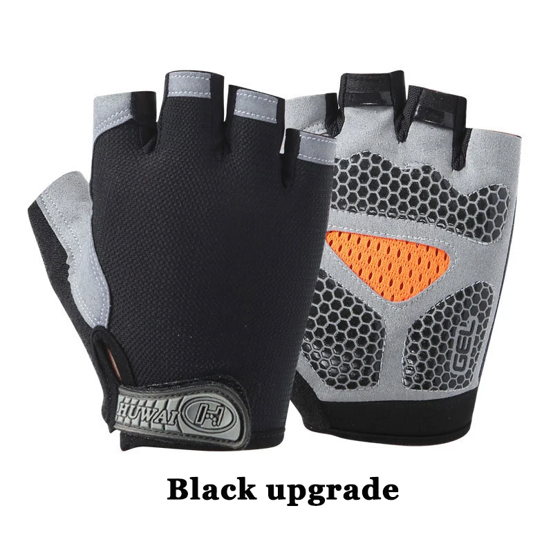 Fishing Gloves Outdoor Sports Sun Protection Half Finger Gloves Fitness Non-Slip Breathable Riding Fishing Gloves Tackle Pesca