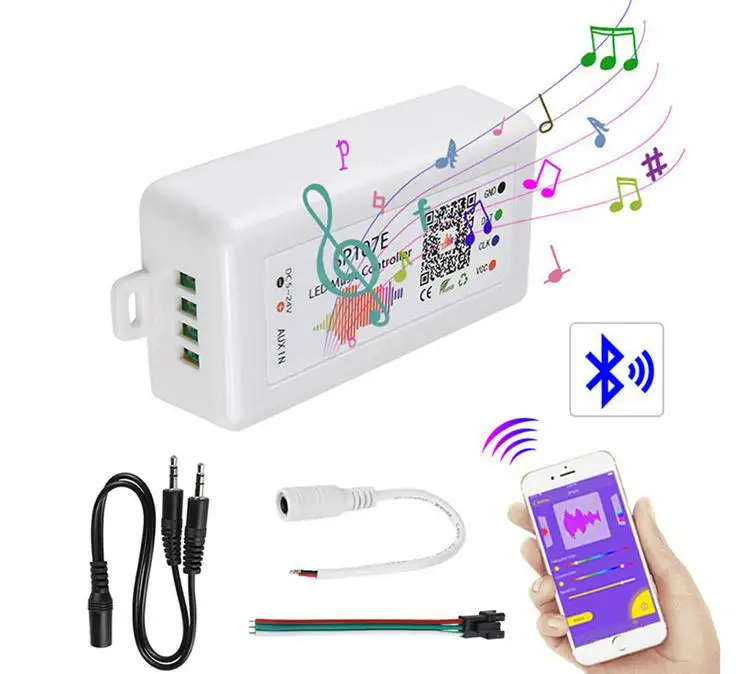 controle via aplicativo de celular, para ws2812, sk6812rgbw, sk9822 ws2811