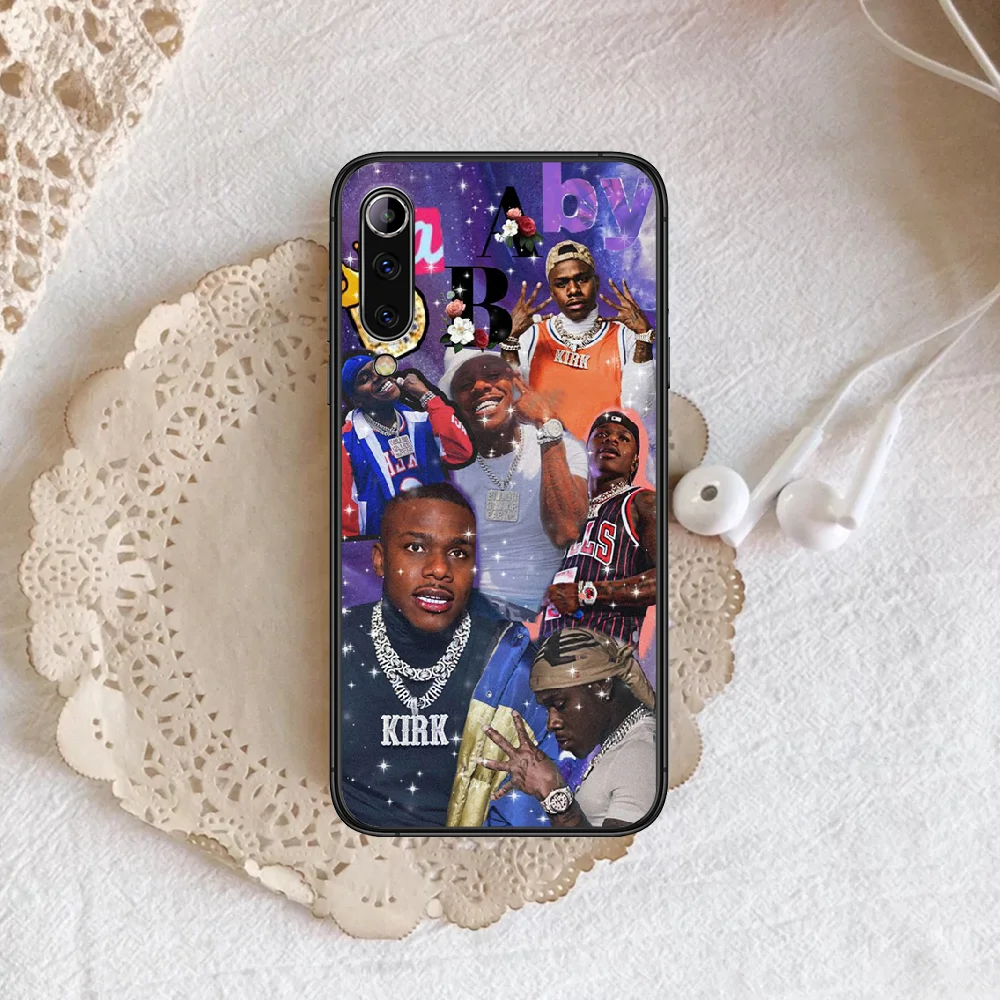 

dababy Phone case For Xiaomi Mi note 10 A3 9 MAX 3 A2 8 9 Lite Pro ultra black Shell 3D Bumper Painting Waterproof Pretty Prime