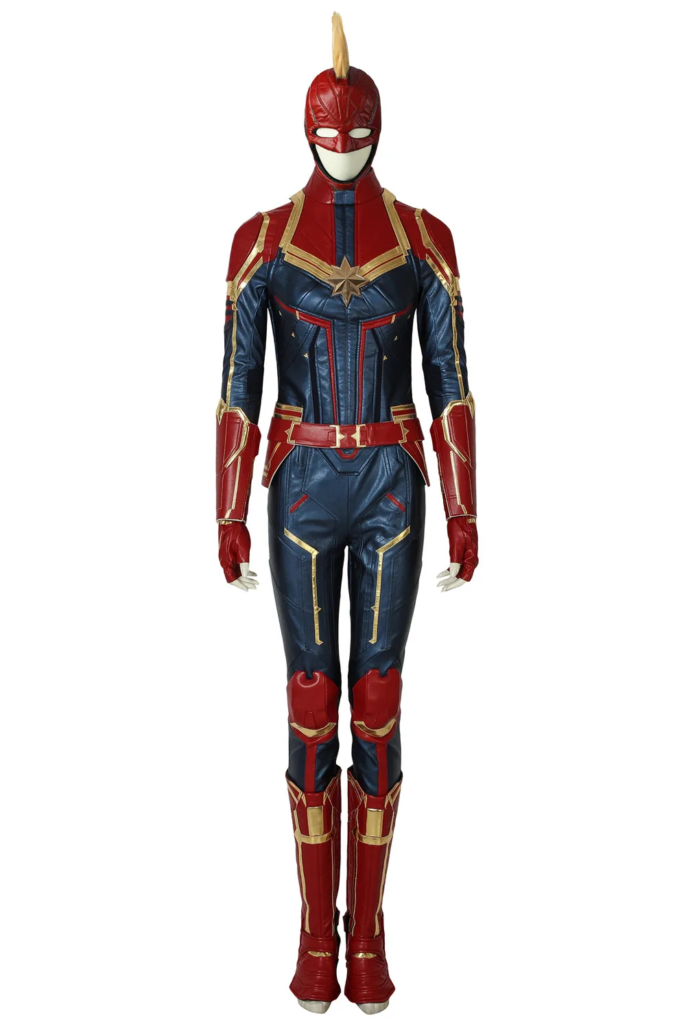 Костюм капитана Марвел для косплея Carol Danvers костюмы супергероя для Хэллоуина Ms. Marvel комбинезон для косплея COSPLAYONSEN