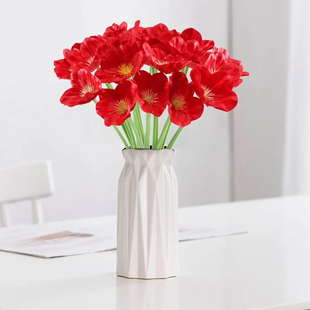 Искусственный маленький Мак на ощупь искусственный латекс кукуруза для