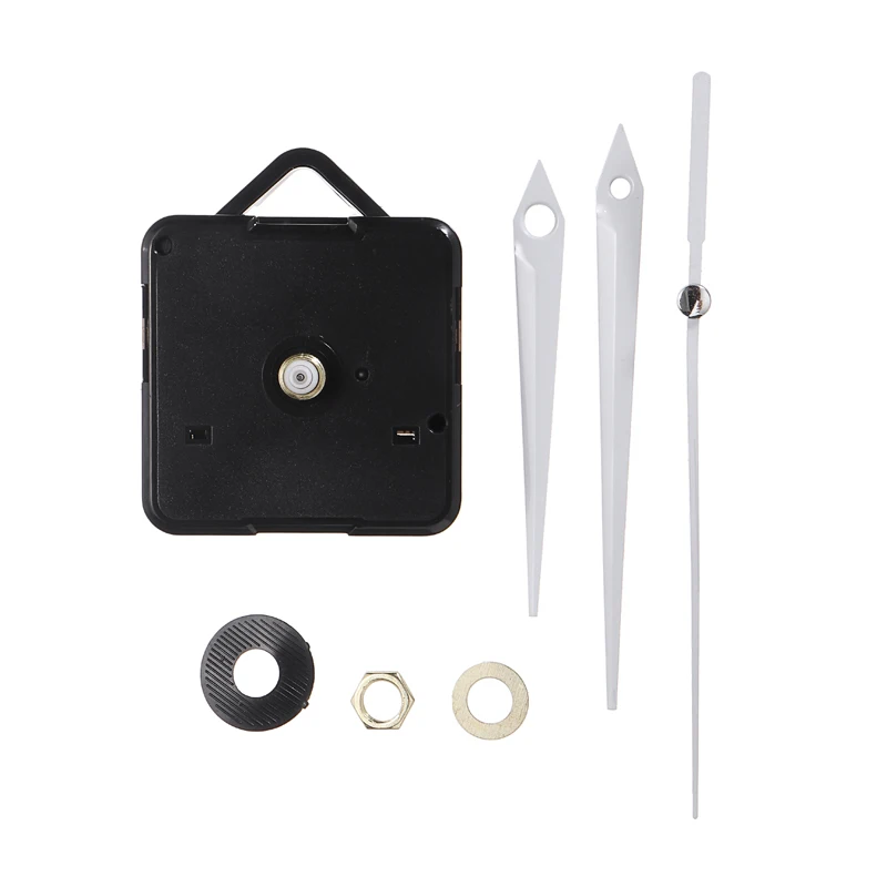 Кварцевые часы Mayitr механизм запасные части набор инструментов сделай сам + белые