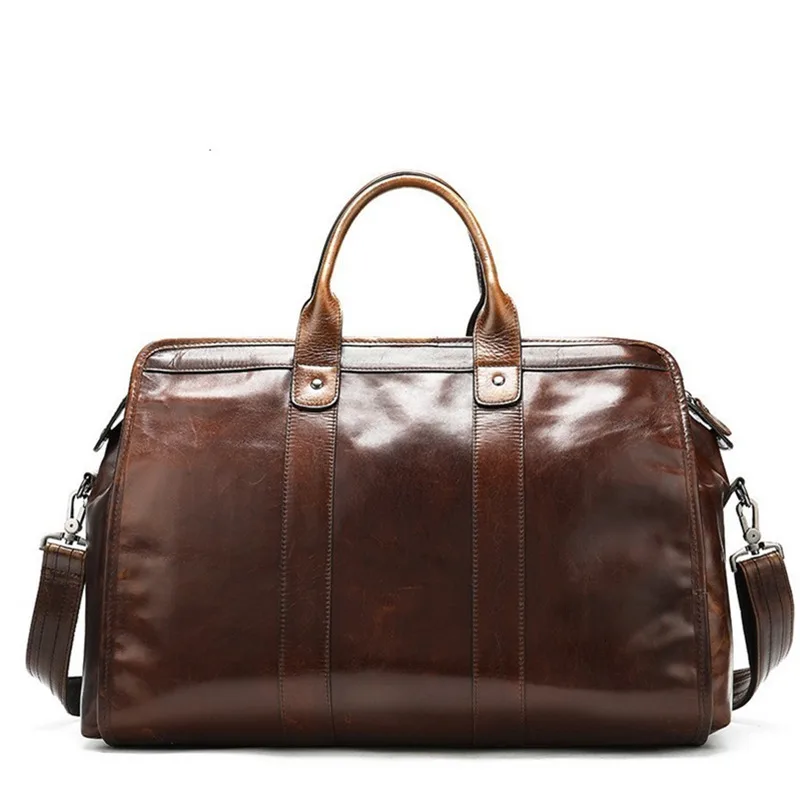 High Quality Classic Laptops Briefcase Genuine Natural Leather Bags Men's Travel 15.6 Inch Bag Man Business Bag For Macbook Pro