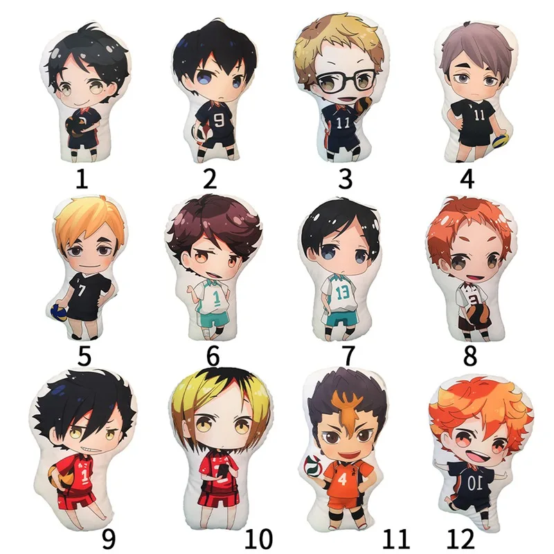 Популярная плюшевая Мини Подушка Haikyuu Hinata Shoyo Oikawa Tooru 10 см милая мягкая кукла