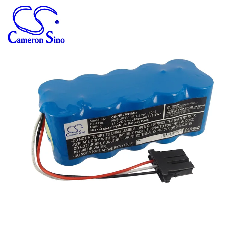 

cameronsino for NIHON KOHDEN ECG-1350 ECG-1350A ECG-1350C ECG-1350K TEC-7751 TEC-8352 MD-BY01 NKB-301V SB-551V X065 battery