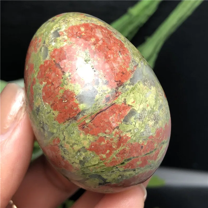 Dragon Blood Stone Натуральный дракон, камень крови, яйцо, драгоценный камень, массаж, иони, яйцо, кристалл для исцеления чакр с помощью рейки камень домашний декор - Цвет: Dragon Blood Stone