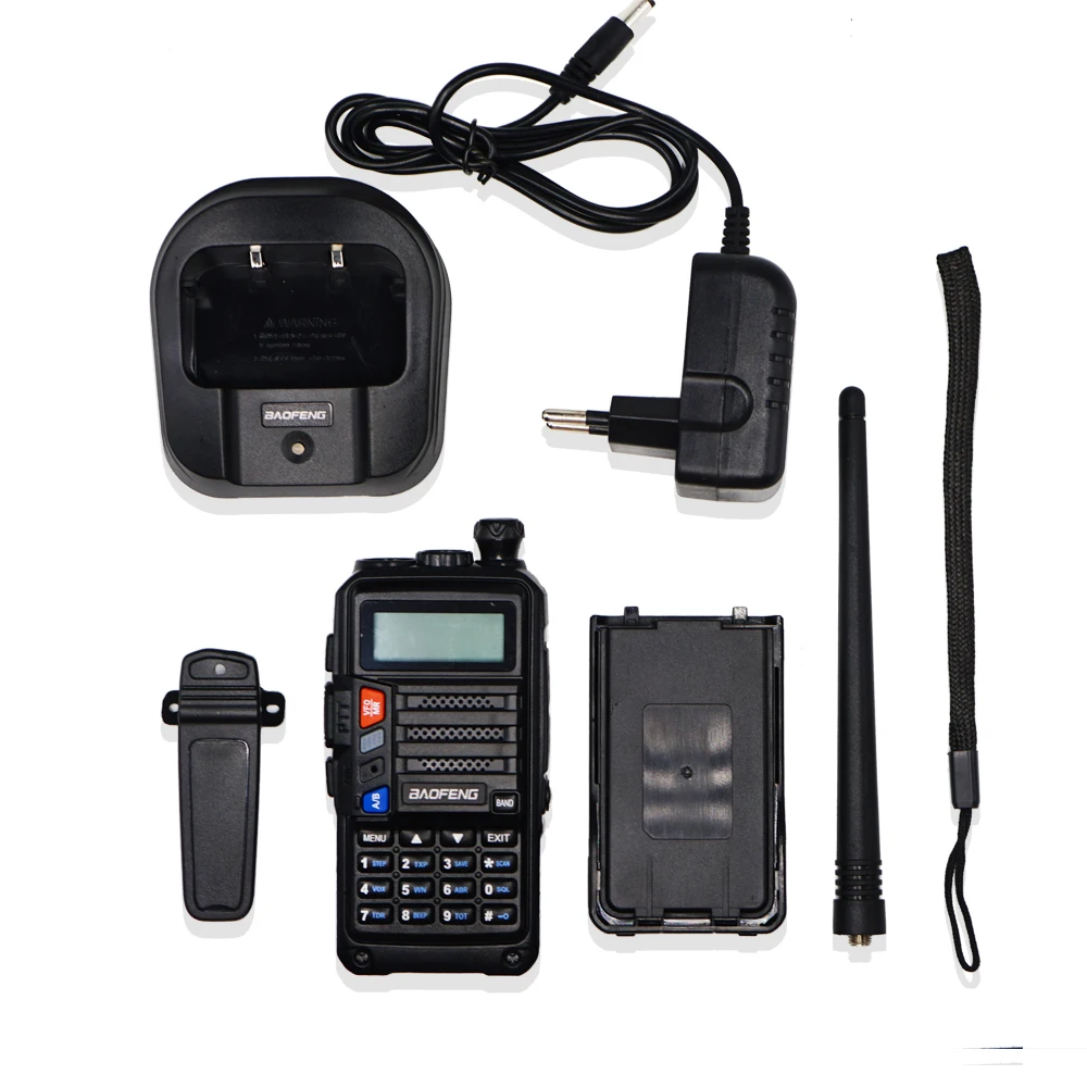 

Baofeng UV-5R Pro Walkie Talkie 8W 2800mAh Interphone Dual Band FM Transmitter Portable CB Ham Radio UV5r Two Way Radio UV 5R