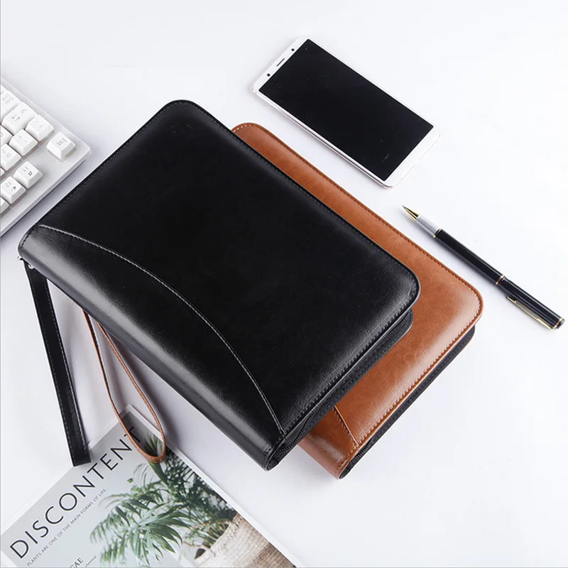 Многофункциональная ручная сумка блокнот бесплатный калькулятор металлическая