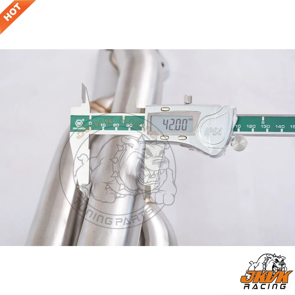 Толстый турбоколлектор JKVK RACING 3 мм для M30 T3 T4 Turbo E30/E32/E34/E28/E24/E23/E9|Выхлопной