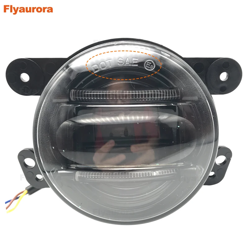 2 шт. 3 5 дюймов круглые Автомобильные светодиодные противотуманные фары для jeep grand