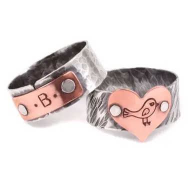 

925 STERLING SILVER MASTER İŞCİLİĞİ FIGURED DOUBLE WEDDING RING