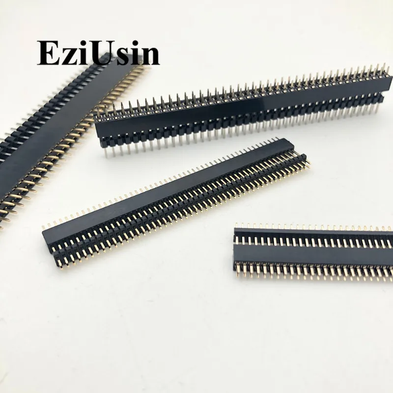 5 пар 40 Pin 1x40 однорядные мужские и женские 2 54/2 0/1 27 мм ломаемый контактный разъем PCB