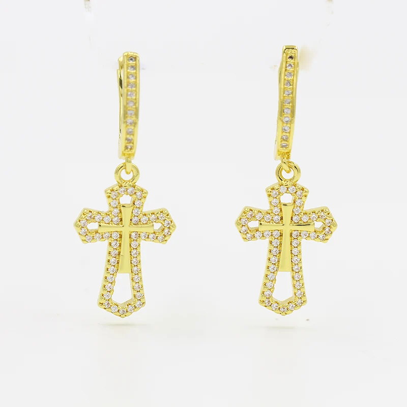 Женские золотистые серьги кисточки с цирконом в богемном стиле|Серьги-кольца| |