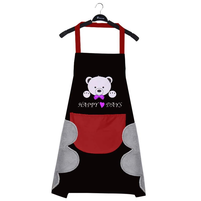 Фартук для горничных с карманами приготовления пищи выпечки платье официантки