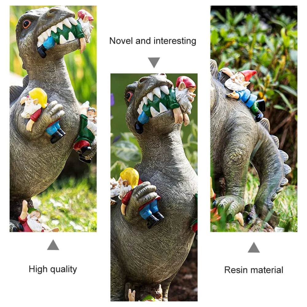 

1Pc Decorative Dwarf Model Ornament Desktop Adornment Artware (Brown)