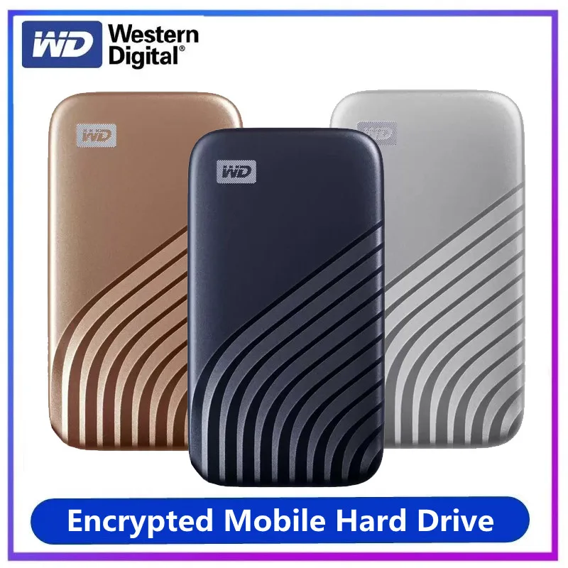 

Внешний твердотельный накопитель Western Digital WD 1 ТБ 2 ТБ 4 ТБ 500GB