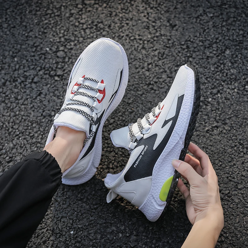 Xiaomi Mijia Men's Sneakers Man Tennis Shoes Breathable Casual Footwear Outdoor Running Shoes Big Size 39-44 Fitness Sneakers