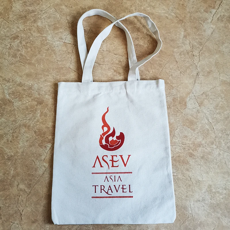 300 шт./лот белая холщовая сумка для покупок складные многоразовые продуктовые