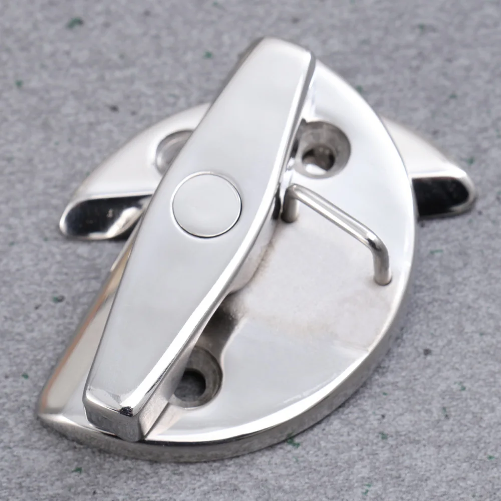 

Stainless Steel Buckle Box Durable Door Clasp Accessories Boat Durable Yacht Hatch Lock