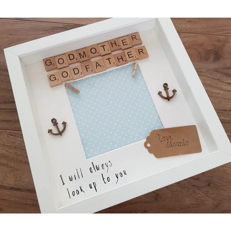 Подарок для крестных рождественские подарки с фото крестной матери подарок на