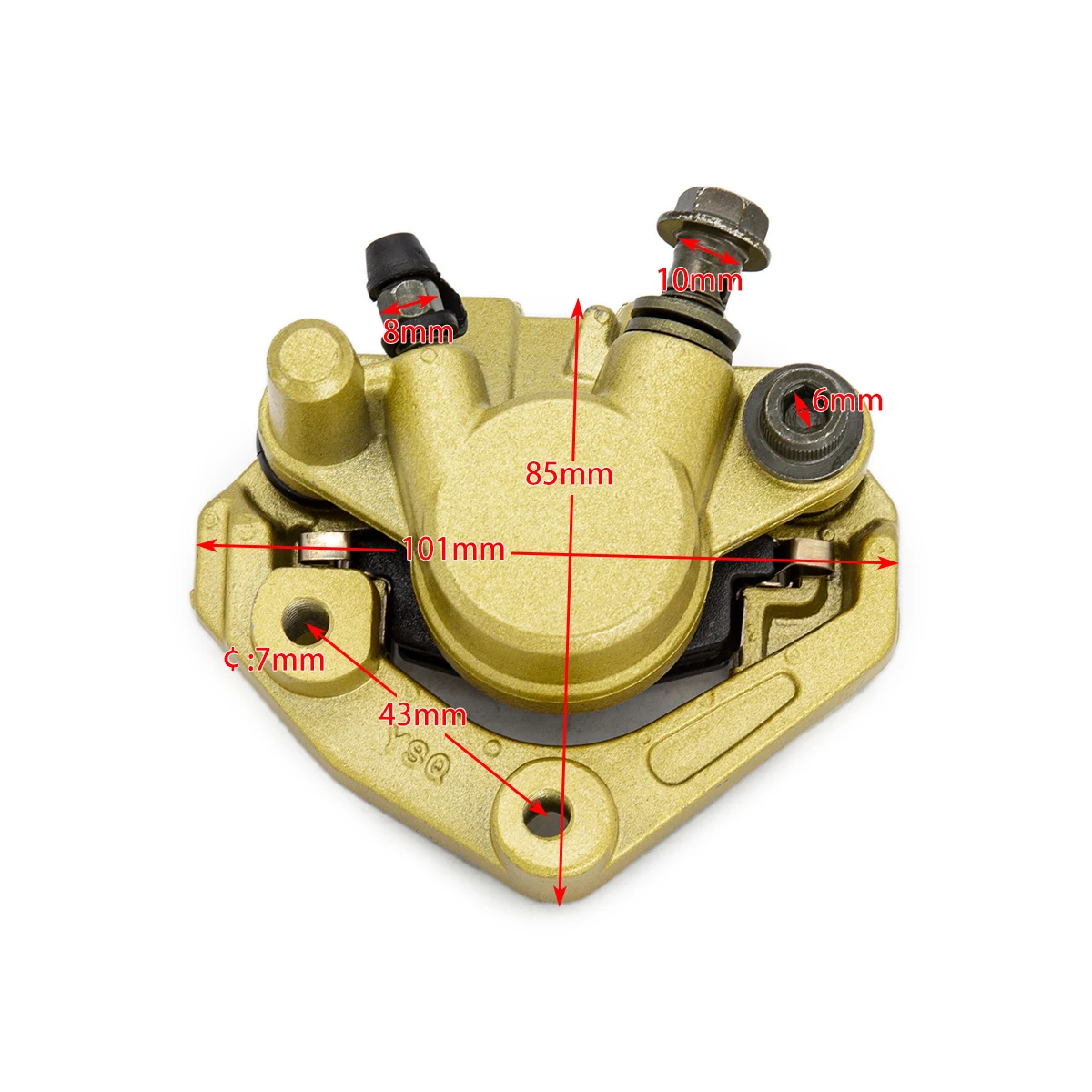 Суппорт тормоза для скутера Yamaha Jog Assy BWS100 YW100 BWS50 YW50 Zuma 50cc MBK Booster 100cc 3XG-F580T-01 2NA-2580T-00 |