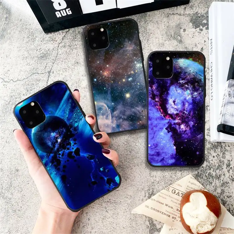 

Starry sky Phone Case for iPhone 11 12 Pro mini pro XS MAX 8 7 6 6S Plus X 5S SE 2020 XR iphone 11 cases for women