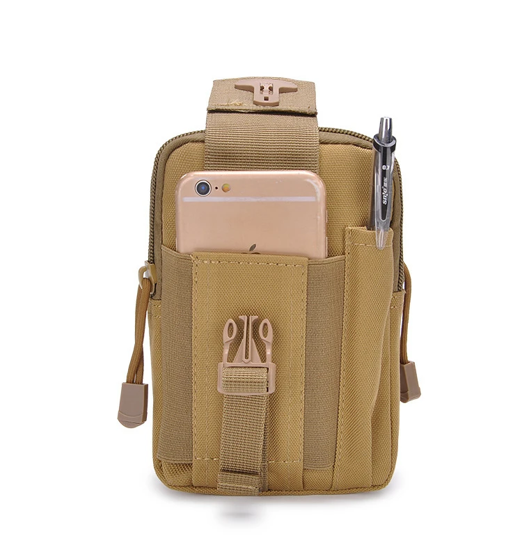 Наружная мини-сумка Molle, Военная Мужская поясная сумка, тактическая охотничья многофункциональная сумка для путешествий, кемпинга, телефона